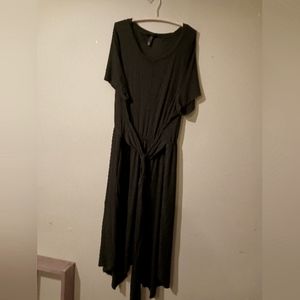 Lane Bryant size 22/24 Dress with adjustable waist tie.